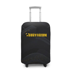 Чехол для чемодана 3D с принтом SURVARIUM | STALKER в Новосибирске, 86% полиэфир, 14% спандекс | двустороннее нанесение принта, прорези для ручек и колес | stalker | survarium | tegunvteg | сталкер