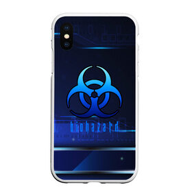 Чехол для iPhone XS Max матовый с принтом BIOHAZARD в Новосибирске, Силикон | Область печати: задняя сторона чехла, без боковых панелей | biohazard | game | monster | resident evil | resident evil 8 | umbrella | umbrella corp | umbrella corporation | zombie | обитель зла