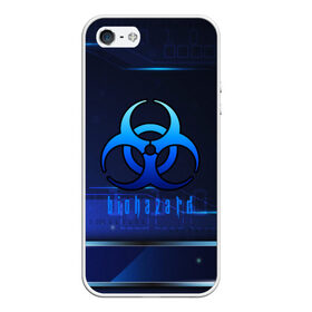 Чехол для iPhone 5/5S матовый с принтом BIOHAZARD в Новосибирске, Силикон | Область печати: задняя сторона чехла, без боковых панелей | biohazard | game | monster | resident evil | resident evil 8 | umbrella | umbrella corp | umbrella corporation | zombie | обитель зла