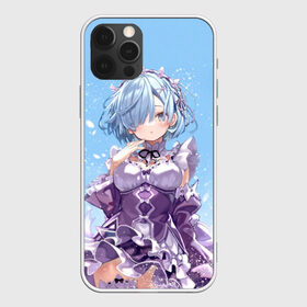 Чехол для iPhone 12 Pro Max с принтом Re:Zero, Рем в Новосибирске, Силикон |  | re zero | re:zero | re:zero starting life in another world | re:zero жизнь с нуля в альтернативном мире | rem | аниме | жизнь с нуля в другом мире | манга | рем