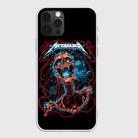 Чехол для iPhone 12 Pro Max с принтом METALLICA в Новосибирске, Силикон |  | band | hardcore | metall | music | punk | rock | skull | usa | батька | джеймс | кирк | ларс | металлика | метла | музыка | рок | сша | трухильо | ульрих | хэви метал | хэммет | хэтфилд | череп
