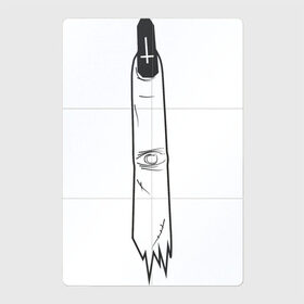 Магнитный плакат 2Х3 с принтом отрубленный палец в Новосибирске, Полимерный материал с магнитным слоем | 6 деталей размером 9*9 см | faith | horror | абстракция | зомби | кресты | панк | рок | рок н ролл | ужасы | череп