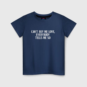 Детская футболка хлопок с принтом Can?t buy me love в Новосибирске, 100% хлопок | круглый вырез горловины, полуприлегающий силуэт, длина до линии бедер | beatles | the beatles | битлз | дедушка | дедушка романтик