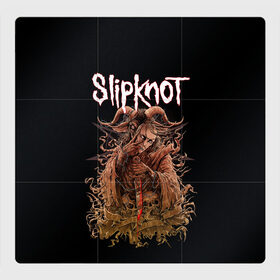 Магнитный плакат 3Х3 с принтом SLIPKNOT в Новосибирске, Полимерный материал с магнитным слоем | 9 деталей размером 9*9 см | art | band | corey | grunge | iowa | metal | music | punk | rock | slipknot | taylor | usa | группа | джои | кори | металл | мик | музыка | панк | петля | рок | сид | слипнот | тэйлор | шон