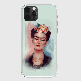 Чехол для iPhone 12 Pro Max с принтом Frida в Новосибирске, Силикон |  | 8 march | 8 марта | cool girl | feminism | flower | frida | girl | kahlo | woman | в подарок | весна | девочкам | девочке | женские | женщинам | женщине | март | праздник | фем | феменизм | фрида кало | цветочки | цветы