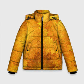 Зимняя куртка для мальчиков 3D с принтом Желтые цветы в Новосибирске, ткань верха — 100% полиэстер; подклад — 100% полиэстер, утеплитель — 100% полиэстер | длина ниже бедра, удлиненная спинка, воротник стойка и отстегивающийся капюшон. Есть боковые карманы с листочкой на кнопках, утяжки по низу изделия и внутренний карман на молнии. 

Предусмотрены светоотражающий принт на спинке, радужный светоотражающий элемент на пуллере молнии и на резинке для утяжки | Тематика изображения на принте: art | casual | арт | искусство | лепестки | солнце | стиль | цветы