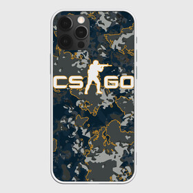 Чехол для iPhone 12 Pro Max с принтом CS:GO - Camo в Новосибирске, Силикон |  | Тематика изображения на принте: beast | camo | camouflage | counter | counter strike | cs | easy | ez | gg | ggwp | global | go | hyper | kill | offensive | one | shot | strike | зверь | камуфляж | скоростной