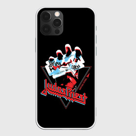 Чехол для iPhone 12 Pro Max с принтом Judas Priest в Новосибирске, Силикон |  | black | deep | heep | judas | led | metal | music | priest | purple | rock | sabbath | skull | uriah | zeppelin | блэк | гитара | группа | иуда | метал | музыка | рок | священник | череп | электрогитара