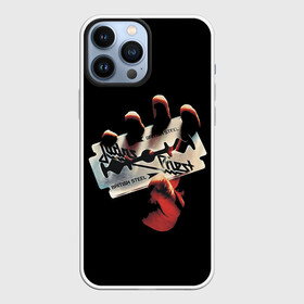 Чехол для iPhone 13 Pro Max с принтом Judas Priest в Новосибирске,  |  | Тематика изображения на принте: black | deep | heep | judas | led | metal | music | priest | purple | rock | sabbath | skull | uriah | zeppelin | блэк | гитара | группа | иуда | метал | музыка | рок | священник | череп | электрогитара