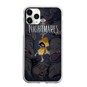Чехол для iPhone 11 Pro матовый с принтом Little nightmares в Новосибирске, Силикон |  | девочка | игра | корабль | монстр | существа | шестая