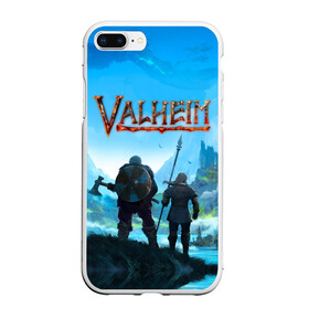 Чехол для iPhone 7Plus/8 Plus матовый с принтом Valheim в Новосибирске, Силикон | Область печати: задняя сторона чехла, без боковых панелей | asgard | axe | games | gods | loki | odin | spear | steam | thor | valheim | vikings | war | асгард | боги | вальхейм | викинги | война | игры | копье | локи | один | стим | топор | тор