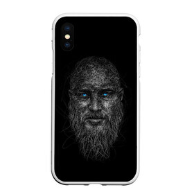 Чехол для iPhone XS Max матовый с принтом Ragnar Lodbrok в Новосибирске, Силикон | Область печати: задняя сторона чехла, без боковых панелей | god | odinn | ragnar | rognar | viking | vikings | бог | боец | вальхалла | варяги | викинг | викинги | воин | кельтское | лагерта | лотброк | один | рагнар | рагнар лодброк | русь | сериалы | скандинавы | славяне | язычник