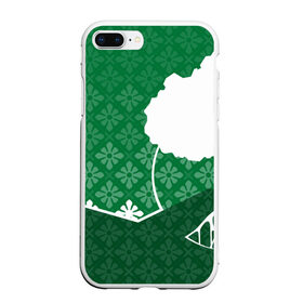 Чехол для iPhone 7Plus/8 Plus матовый с принтом Дерево в Новосибирске, Силикон | Область печати: задняя сторона чехла, без боковых панелей | Тематика изображения на принте: абстракция | дерево | минимализм | природа