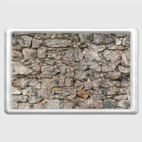 Магнит 45*70 с принтом Сломанная стена в Новосибирске, Пластик | Размер: 78*52 мм; Размер печати: 70*45 | абстракция | камни | стена | текстура | фон