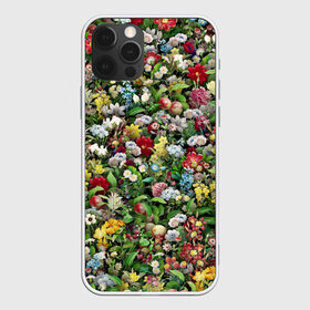 Чехол для iPhone 12 Pro Max с принтом Море цветов в Новосибирске, Силикон |  | 8 марта | букет | клумба | луг | паттерн | растения | розы | ромашки | цветок | цветочки | цветочный | цветы