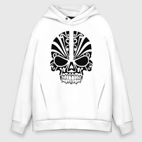 Мужское худи Oversize хлопок с принтом Skull Art в Новосибирске, френч-терри — 70% хлопок, 30% полиэстер. Мягкий теплый начес внутри —100% хлопок | боковые карманы, эластичные манжеты и нижняя кромка, капюшон на магнитной кнопке | Тематика изображения на принте: art | body | bones | dead | drawing | face | graffiti | head | roses | skeleton | skul | skull | ад | арт | голова | граффити | зло | кости | лицо | металл | нарисованный | розы | рок | скелет | скул | скулл | три черепа | тьма