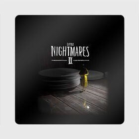 Магнит виниловый Квадрат с принтом Little Nightmares 2 Шестая в Новосибирске, полимерный материал с магнитным слоем | размер 9*9 см, закругленные углы | little nightmares | little nightmares 2 | игра | литл нигмарес | литл нигмарес 2 | литл нигхтмарес | литл нигхтмарес 2 | ужас | хоррор | шестая