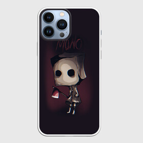 Чехол для iPhone 13 Pro Max с принтом Little Nightmares 2 mono в Новосибирске,  |  | little nightmares | little nightmares 2 | игра | литл нигмарес | литл нигмарес 2 | литл нигхтмарес | литл нигхтмарес 2 | ужас | хоррор