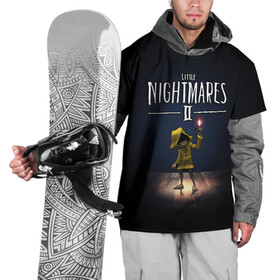 Накидка на куртку 3D с принтом Little Nightmares 2 пламя в Новосибирске, 100% полиэстер |  | little nightmares | little nightmares 2 | игра | литл нигмарес | литл нигмарес 2 | литл нигхтмарес | литл нигхтмарес 2 | ужас | хоррор