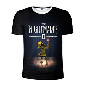 Мужская футболка 3D спортивная с принтом Little Nightmares 2 пламя в Новосибирске, 100% полиэстер с улучшенными характеристиками | приталенный силуэт, круглая горловина, широкие плечи, сужается к линии бедра | little nightmares | little nightmares 2 | игра | литл нигмарес | литл нигмарес 2 | литл нигхтмарес | литл нигхтмарес 2 | ужас | хоррор