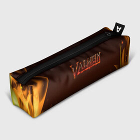 Пенал 3D с принтом Valheim: Вальхейм выживание. в Новосибирске, 100% полиэстер | плотная ткань, застежка на молнии | fejd | valheim | вальхейм | викинг | викинги | выживание | выживач | игра