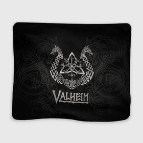 Плед 3D с принтом Valheim в Новосибирске, 100% полиэстер | закругленные углы, все края обработаны. Ткань не мнется и не растягивается | valheim | viking | валхейм | викинги | игры