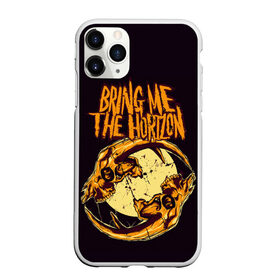 Чехол для iPhone 11 Pro матовый с принтом BRING ME THE HORIZON в Новосибирске, Силикон |  | Тематика изображения на принте: band | bring me the horizon | hardcore | metal | music | punk | rock | skull | бринги | группа | метал | музыка | панк | рок | череп