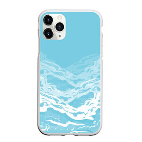 Чехол для iPhone 11 Pro Max матовый с принтом Волны в Новосибирске, Силикон |  | вода | волны | минимализм | море | нежность | природа | рисунок