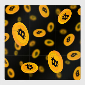 Магнитный плакат 3Х3 с принтом БИТКОИН | BITCOIN в Новосибирске, Полимерный материал с магнитным слоем | 9 деталей размером 9*9 см | Тематика изображения на принте: bitcoin | blockchain | btc | cardano | crypto | ethereum | polkadot | tether | xrp | бинанс | биткоин | блокчейн | валюта | деньги | криптовалюта | майнер | майнинг | цифровая валюта | цифровое золото | эфир