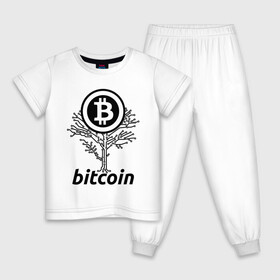 Детская пижама хлопок с принтом BITCOIN TREE | БИТКОИН ДЕРЕВО (Z) в Новосибирске, 100% хлопок |  брюки и футболка прямого кроя, без карманов, на брюках мягкая резинка на поясе и по низу штанин
 | binance coin | bitcoin | blockchain | btc | cardano | crypto | ethereum | litecoin | polkadot | tether | xrp | биткоин | блокчейн | валюта | деньги | криптовалюта | майнер | майнинг | цифровая валюта | цифровое золото | эфир