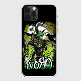 Чехол для iPhone 12 Pro Max с принтом KoЯn в Новосибирске, Силикон |  | band | davies | grunge | hardcore | korn | metal | music | punk | rock | usa | гранж | группа | корн | кукуруза | метал | музыка | панк | рок | сша