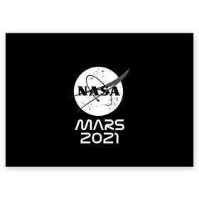 Поздравительная открытка с принтом NASA Perseverance в Новосибирске, 100% бумага | плотность бумаги 280 г/м2, матовая, на обратной стороне линовка и место для марки
 | Тематика изображения на принте: 2020 | 2021 | 21б | elon | mars | musk | nasa | perseverance | space | spacex | илон | космос | марс | марсоход | маск | наса | настойчивый