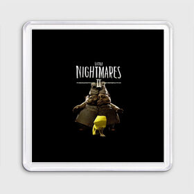 Магнит 55*55 с принтом Little Nightmares 2 близнецы в Новосибирске, Пластик | Размер: 65*65 мм; Размер печати: 55*55 мм | little nightmares | little nightmares 2 | игра | литл нигмарес | литл нигмарес 2 | литл нигхтмарес | литл нигхтмарес 2 | ужас | хоррор | шестая