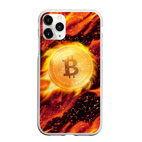 Чехол для iPhone 11 Pro Max матовый с принтом БИТКОИН ОГОНЬ в Новосибирске, Силикон |  | bitcoin | blockchain | btc | cardano | crypto | ethereum | polkadot | tether | xrp | бинанс | биткоин | блокчейн | валюта | деньги | криптовалюта | майнер | майнинг | цифровая валюта | цифровое золото | эфир