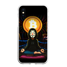 Чехол для iPhone XS Max матовый с принтом БИТКОИН | BITCOIN в Новосибирске, Силикон | Область печати: задняя сторона чехла, без боковых панелей | bitcoin | blockchain | btc | cardano | crypto | ethereum | polkadot | tether | xrp | бинанс | биткоин | блокчейн | валюта | деньги | криптовалюта | майнер | майнинг | цифровая валюта | цифровое золото | эфир