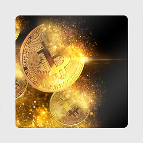 Магнит виниловый Квадрат с принтом БИТКОИН ЗОЛОТО | BITCOIN GOLD в Новосибирске, полимерный материал с магнитным слоем | размер 9*9 см, закругленные углы | Тематика изображения на принте: bitcoin | blockchain | btc | cardano | crypto | ethereum | polkadot | tether | xrp | бинанс | биткоин | блокчейн | валюта | деньги | криптовалюта | майнер | майнинг | цифровая валюта | цифровое золото | эфир