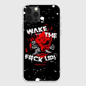 Чехол для iPhone 12 Pro Max с принтом WAKE THE F#CK UP! в Новосибирске, Силикон |  | cyberpunk 2077 | hacker | maelstrom | militech | quadra | samurai | technology | trauma team | v | будущее | игра | иероглифы | киану ривз | кибер | киберпанк | киборг | киборги | корпорация | лого | милитек | панк | роботы | самурай | техн