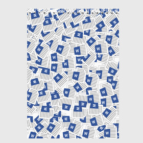 Скетчбук с принтом Документы Word в Новосибирске, 100% бумага
 | 48 листов, плотность листов — 100 г/м2, плотность картонной обложки — 250 г/м2. Листы скреплены сверху удобной пружинной спиралью | word | бухгалтер | ворд | документы | компьютер | офис | пк | работа | текст | файл