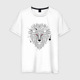 Мужская футболка хлопок с принтом Векторный ЛЕВ в Новосибирске, 100% хлопок | прямой крой, круглый вырез горловины, длина до линии бедер, слегка спущенное плечо. | Тематика изображения на принте: animal | beast | cat | cute | fluffy | hunter | lion | lion cub | lion king | mane | predator | red | tail | yellow | большая кошка | грива | животное | зверь | король лев | кот | лев | лёвушка | львенок | милый | муфаса | охотник | пушистый 