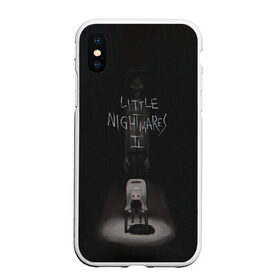 Чехол для iPhone XS Max матовый с принтом Little Nightmares 2 в Новосибирске, Силикон | Область печати: задняя сторона чехла, без боковых панелей | game | games | little nightmares | игра | игры | моно | номы | тёмная шестая | шестая
