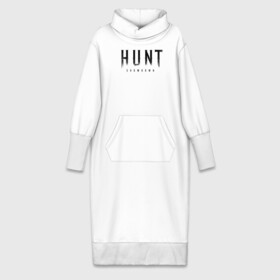 Платье удлиненное хлопок с принтом HUNT: showdown черный в Новосибирске,  |  | hunt | hunt: showdown | showdown | охота | хант