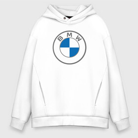 Мужское худи Oversize хлопок с принтом BMW в Новосибирске, френч-терри — 70% хлопок, 30% полиэстер. Мягкий теплый начес внутри —100% хлопок | боковые карманы, эластичные манжеты и нижняя кромка, капюшон на магнитной кнопке | bavaria | bayerische motoren werke | bmw | bmw ag | bmw logo | баварец | беха | бнв | бумер | бэха
