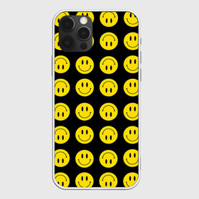 Чехол для iPhone 12 Pro Max с принтом Смайлики в Новосибирске, Силикон |  | emoji | smile | sticker | грусть | любовь | печаль | плачь | смайлики | стикеры | текстура | улыбка | эмоджи | эмодзи