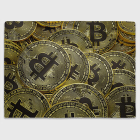 Плед 3D с принтом БИТКОИНЫ МОНЕТЫ в Новосибирске, 100% полиэстер | закругленные углы, все края обработаны. Ткань не мнется и не растягивается | Тематика изображения на принте: bitcoin | blockchain | btc | cardano | crypto | ethereum | polkadot | tether | xrp | бинанс | биткоин | блокчейн | валюта | деньги | криптовалюта | майнер | майнинг | цифровая валюта | цифровое золото | эфир