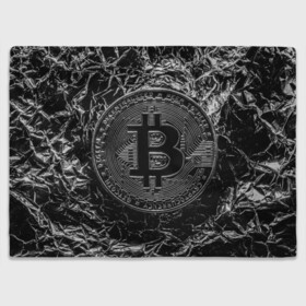 Плед 3D с принтом БИТКОИН | BITCOIN в Новосибирске, 100% полиэстер | закругленные углы, все края обработаны. Ткань не мнется и не растягивается | Тематика изображения на принте: bitcoin | blockchain | btc | cardano | crypto | ethereum | polkadot | tether | xrp | бинанс | биткоин | блокчейн | валюта | деньги | криптовалюта | майнер | майнинг | цифровая валюта | цифровое золото | эфир
