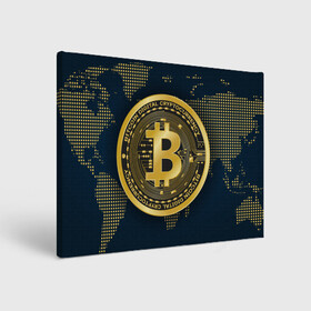 Холст прямоугольный с принтом БИТКОИН | BITCOIN в Новосибирске, 100% ПВХ |  | Тематика изображения на принте: bitcoin | blockchain | btc | cardano | crypto | ethereum | polkadot | tether | xrp | бинанс | биткоин | блокчейн | валюта | деньги | криптовалюта | майнер | майнинг | цифровая валюта | цифровое золото | эфир