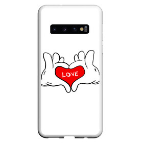 Чехол для Samsung Galaxy S10 с принтом люблю в Новосибирске, Силикон | Область печати: задняя сторона чехла, без боковых панелей | all you need is love | i love myself | love | love me | one love