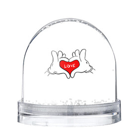 Снежный шар с принтом люблю в Новосибирске, Пластик | Изображение внутри шара печатается на глянцевой фотобумаге с двух сторон | all you need is love | i love myself | love | love me | one love
