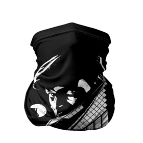 Бандана-труба 3D с принтом Lupin - Сериал Люпен в Новосибирске, 100% полиэстер, ткань с особыми свойствами — Activecool | плотность 150‒180 г/м2; хорошо тянется, но сохраняет форму | lupin | netflix | детектив | логотип | люпен | люпин | люпэн | мужской | нетфликс | омар си | подарок | портрет | сериал | черный