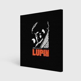 Холст квадратный с принтом Lupin - Сериал Люпен в Новосибирске, 100% ПВХ |  | lupin | netflix | детектив | логотип | люпен | люпин | люпэн | мужской | нетфликс | омар си | подарок | портрет | сериал | черный